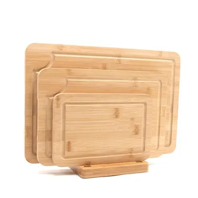 3 részes bambusz vágódeszka készlet